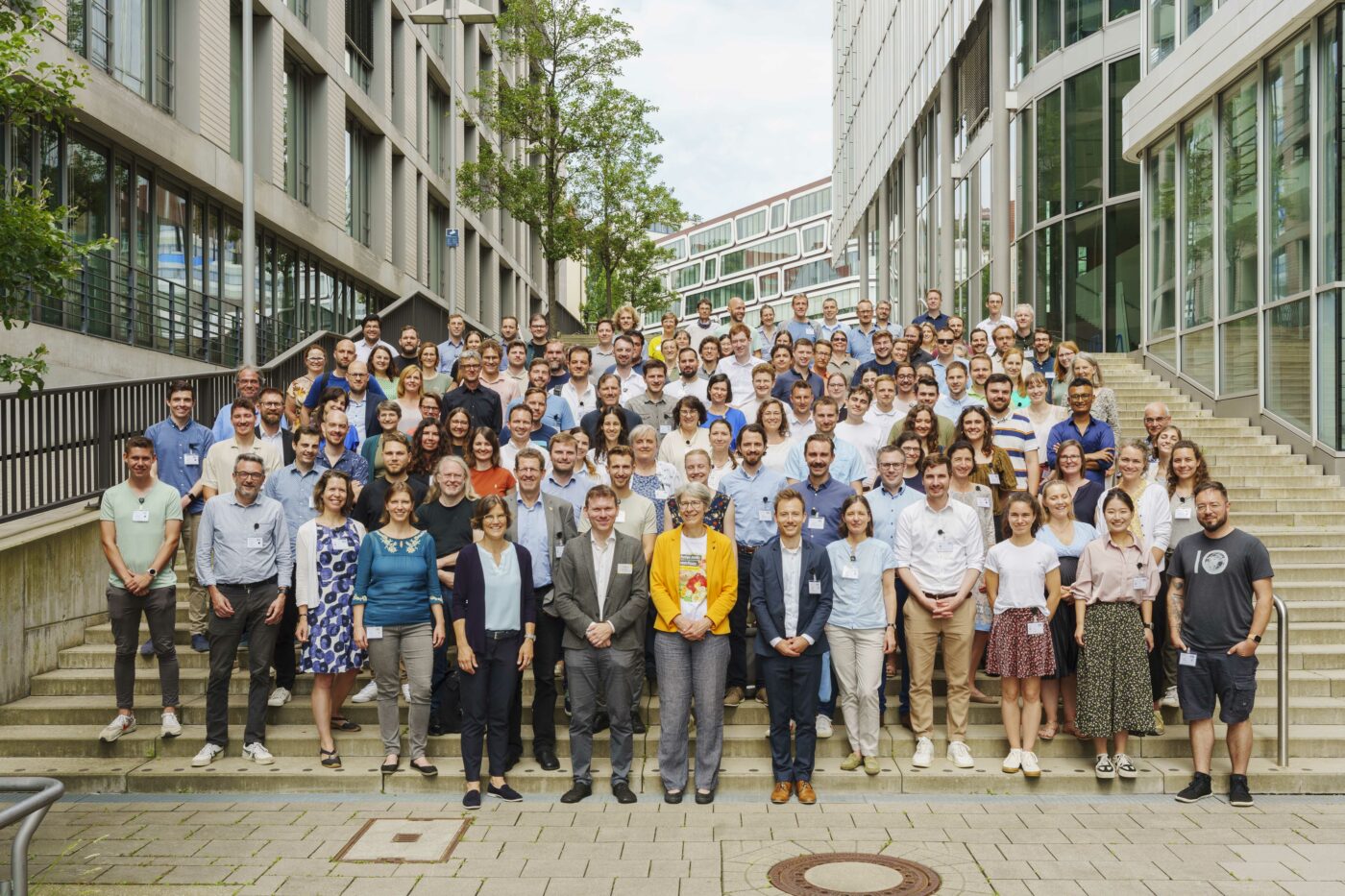 Gruppenfoto des Netzwerks Fachkräfte für Mobilität und Klimaschutz im Juni 2024